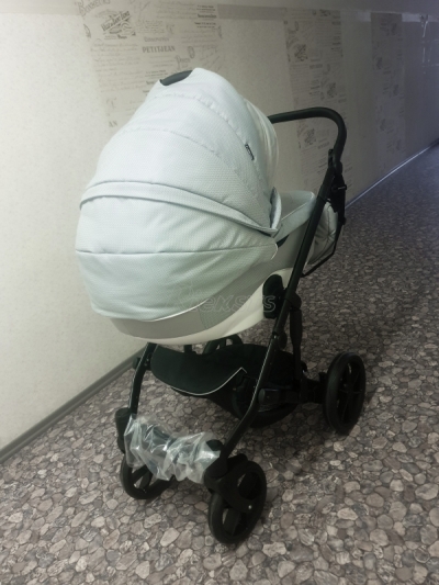 bērnu rati 2in1/3in1 FIRKON Vesta color 21 pelēkais audums