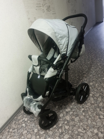 bērnu rati 2in1/3in1 FIRKON Vesta color 21 pelēkais audums