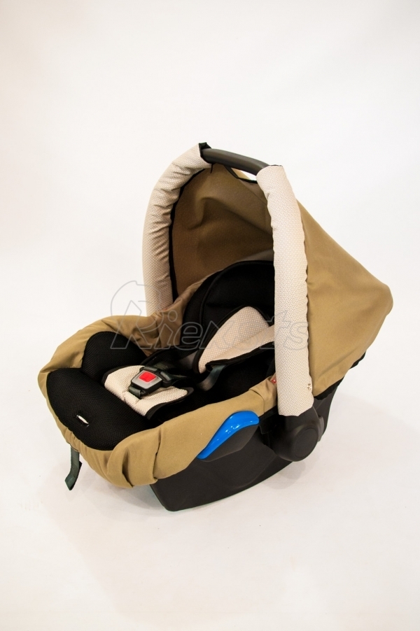 bērnu rati 2in1/3in1 FIRKON Vesta beige textile bēšs audums