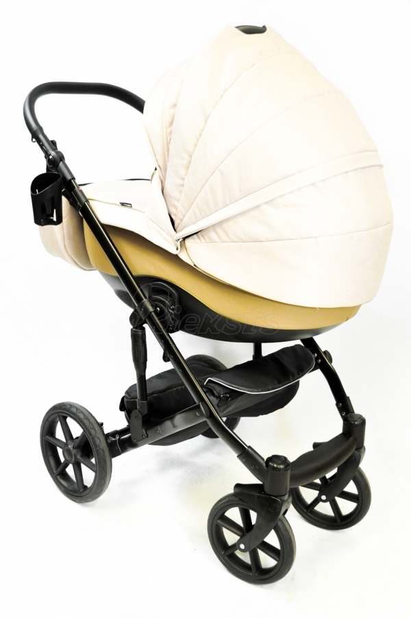 bērnu rati 2in1/3in1 FIRKON Leatherette beige eco