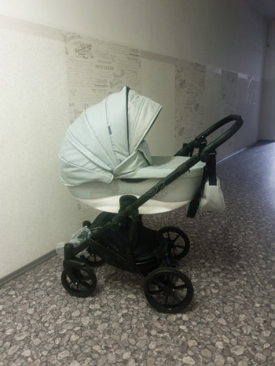 bērnu rati 2in1/3in1 FIRKON Vesta color 21 pelēkais audums